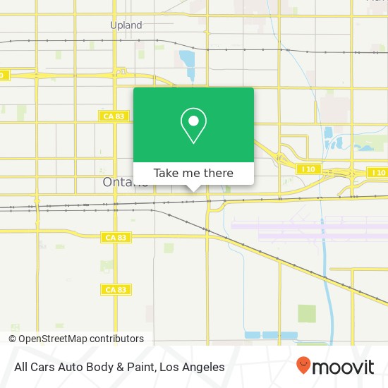 All Cars Auto Body & Paint map