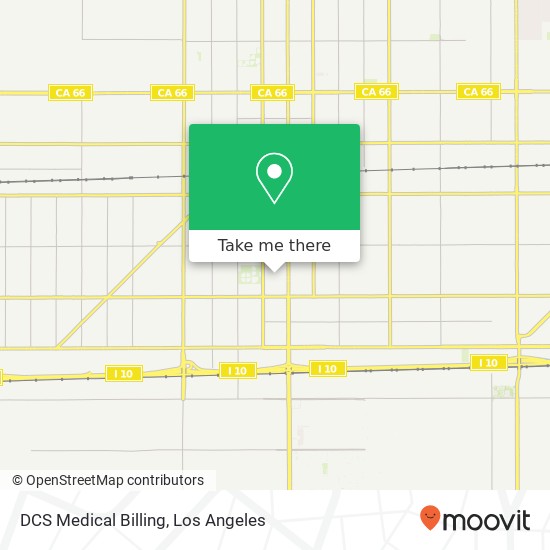 Mapa de DCS Medical Billing