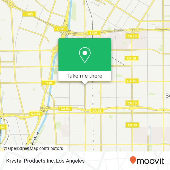Krystal Products Inc map