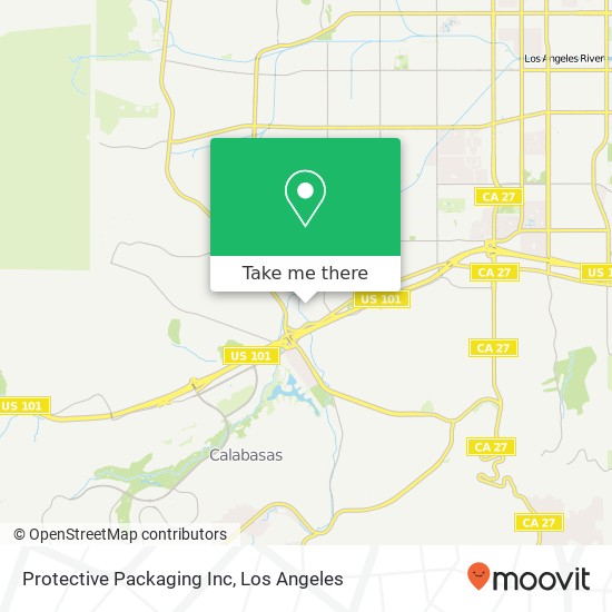 Mapa de Protective Packaging Inc