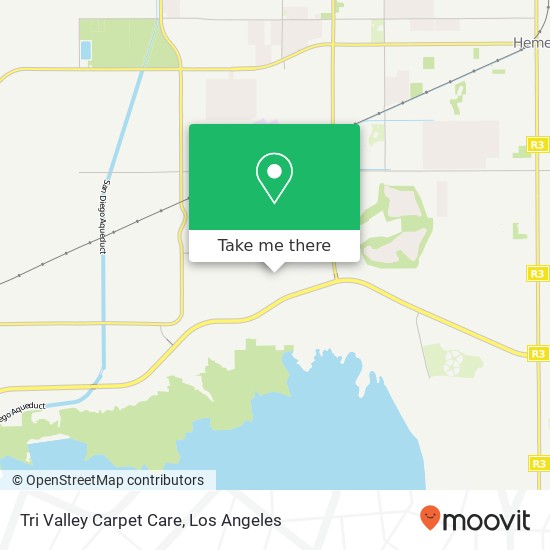 Tri Valley Carpet Care map