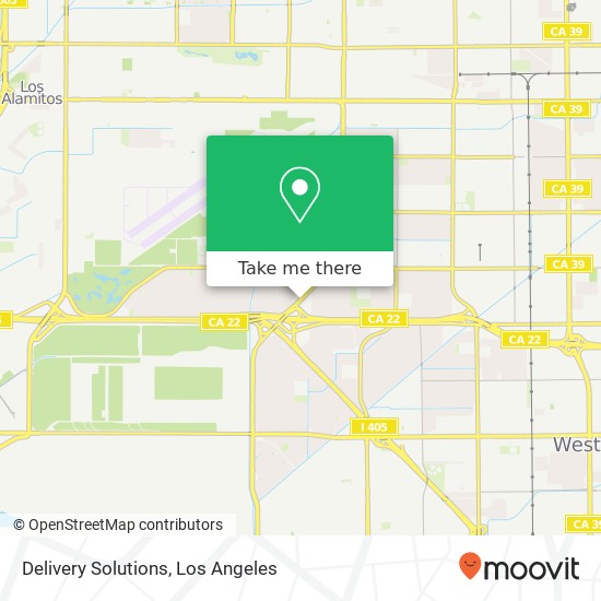 Delivery Solutions map