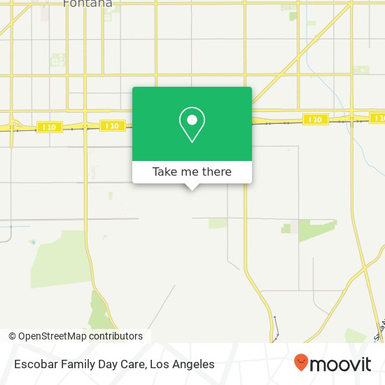 Escobar Family Day Care map