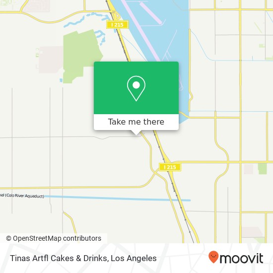 Mapa de Tinas Artfl Cakes & Drinks
