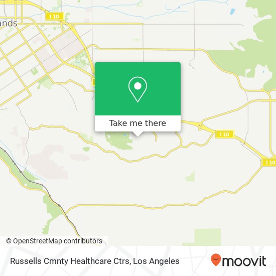 Russells Cmnty Healthcare Ctrs map
