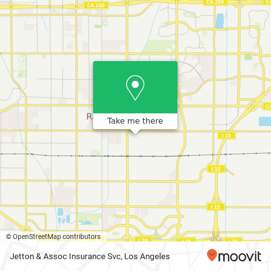 Jetton & Assoc Insurance Svc map