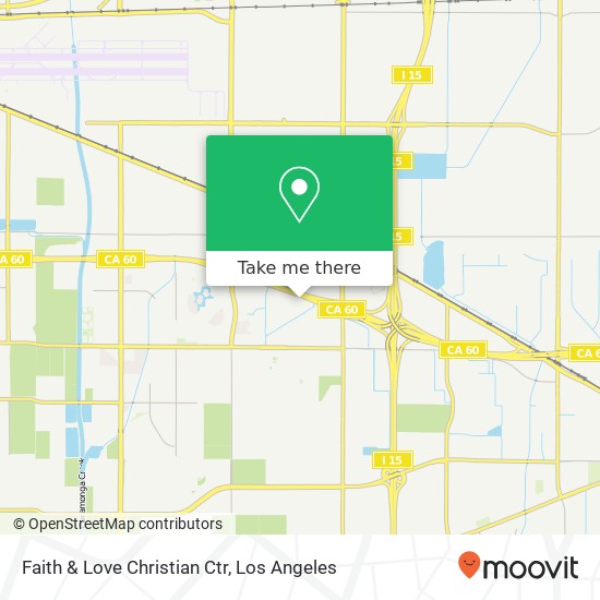 Faith & Love Christian Ctr map