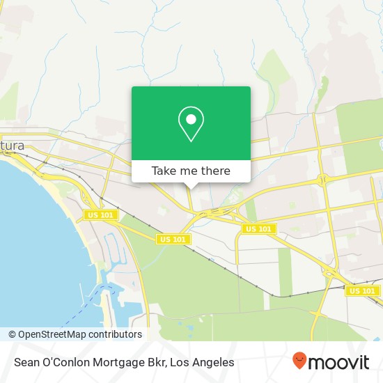 Sean O'Conlon Mortgage Bkr map