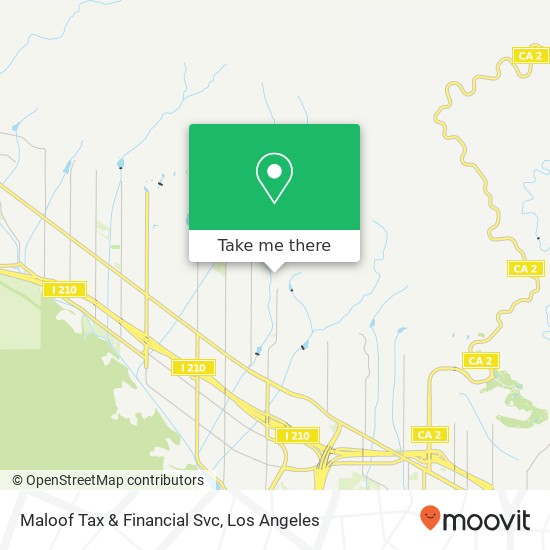 Maloof Tax & Financial Svc map