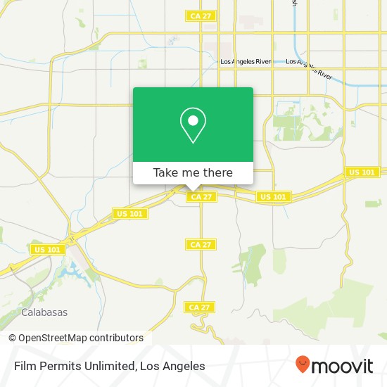 Film Permits Unlimited map