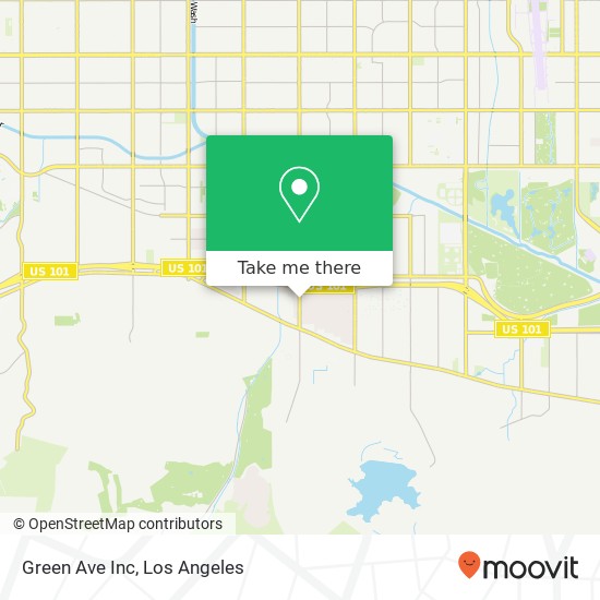 Mapa de Green Ave Inc