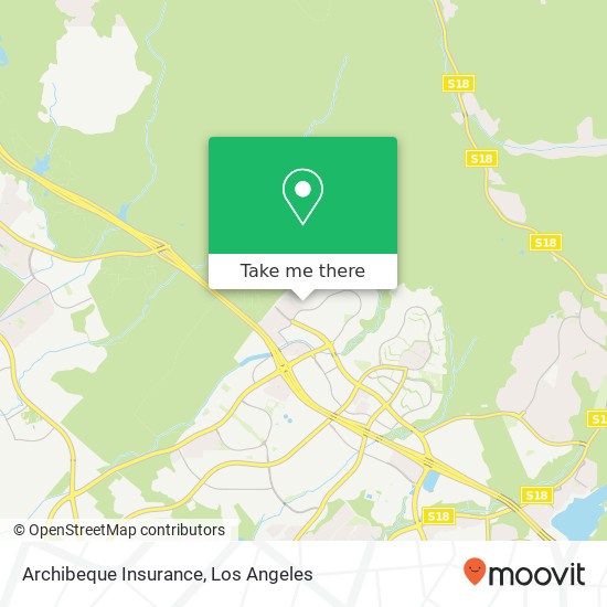 Archibeque Insurance map