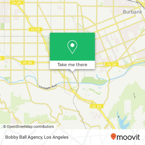 Mapa de Bobby Ball Agency