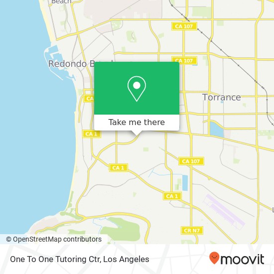 One To One Tutoring Ctr map