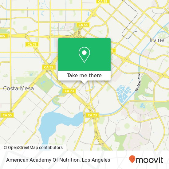 Mapa de American Academy Of Nutrition