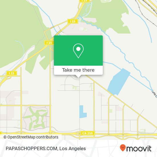 PAPASCHOPPERS.COM map