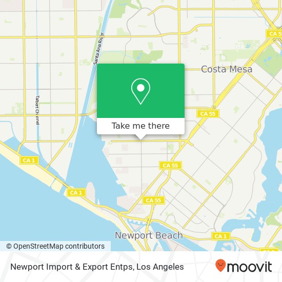 Mapa de Newport Import & Export Entps