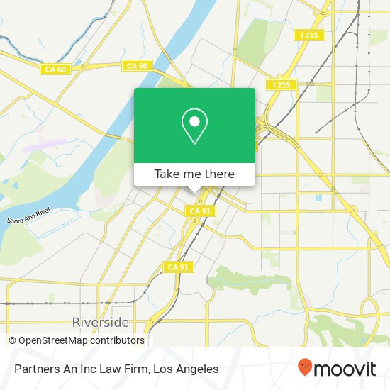 Partners An Inc Law Firm map