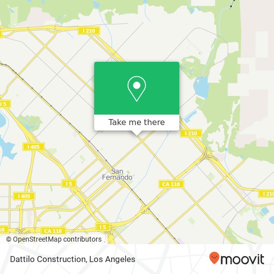 Dattilo Construction map