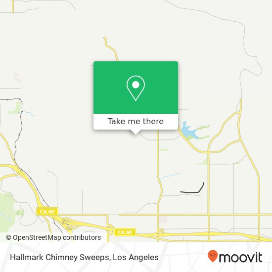 Hallmark Chimney Sweeps map