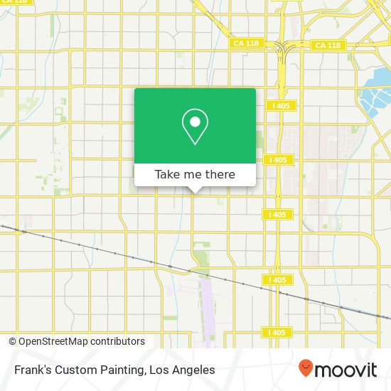 Frank's Custom Painting map