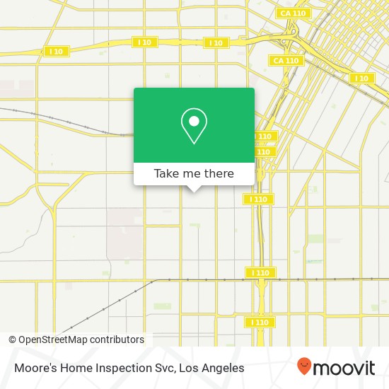 Mapa de Moore's Home Inspection Svc