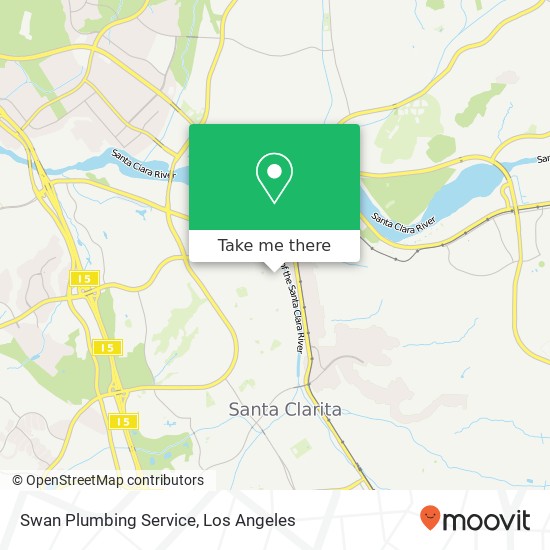 Mapa de Swan Plumbing Service