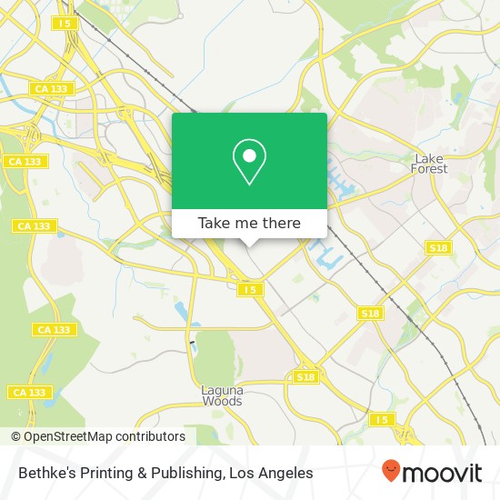 Bethke's Printing & Publishing map