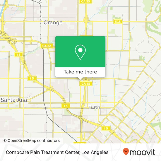 Compcare Pain Treatment Center map