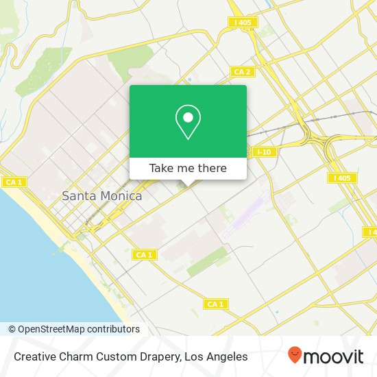 Creative Charm Custom Drapery map