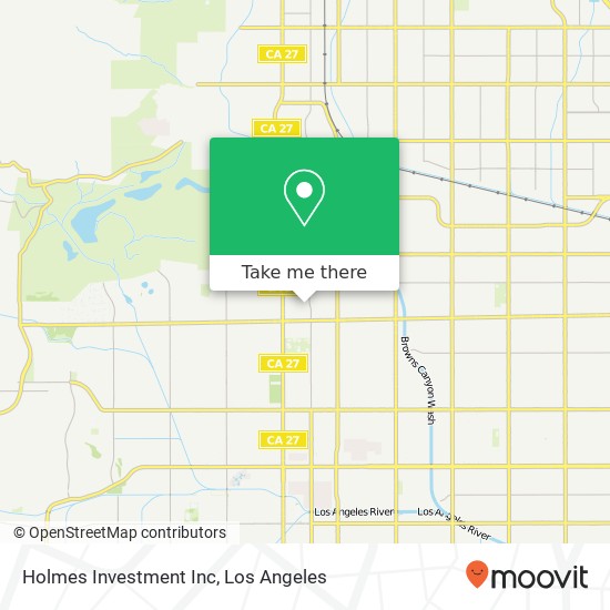 Holmes Investment Inc map