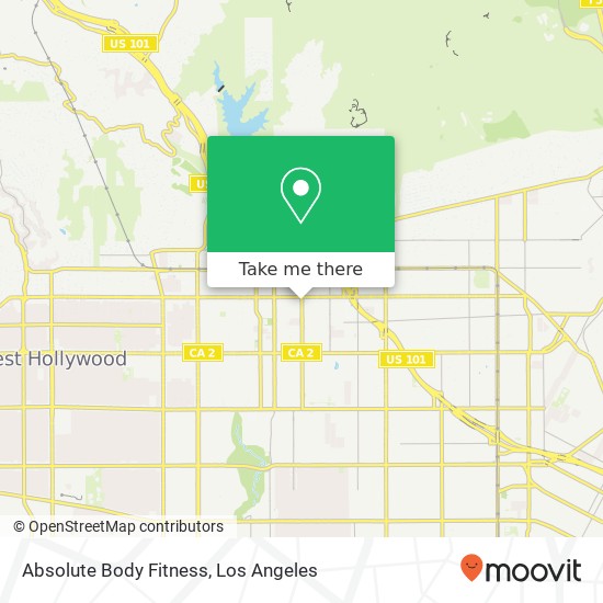 Absolute Body Fitness map