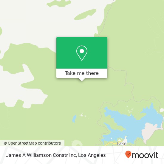 Mapa de James A Williamson Constr Inc