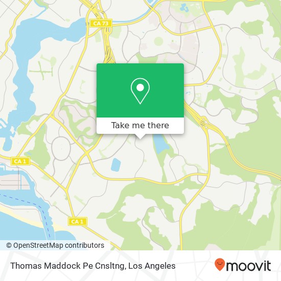 Mapa de Thomas Maddock Pe Cnsltng