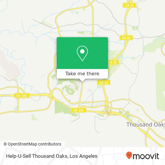 Help-U-Sell Thousand Oaks map