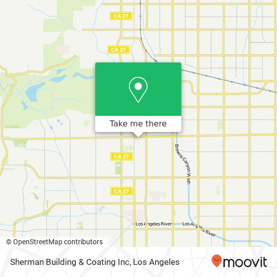 Mapa de Sherman Building & Coating Inc