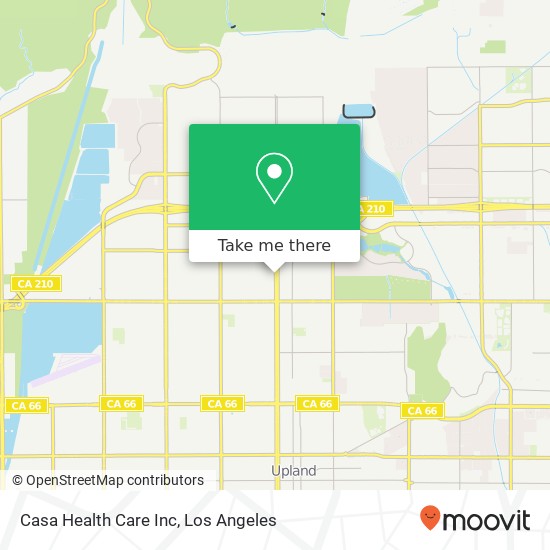 Casa Health Care Inc map