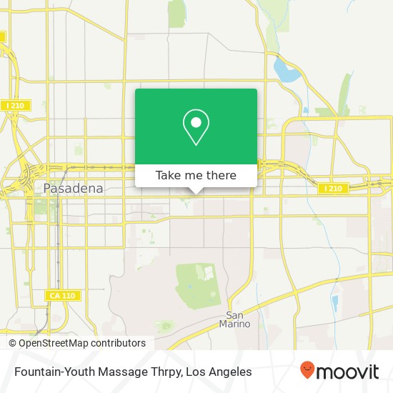 Mapa de Fountain-Youth Massage Thrpy