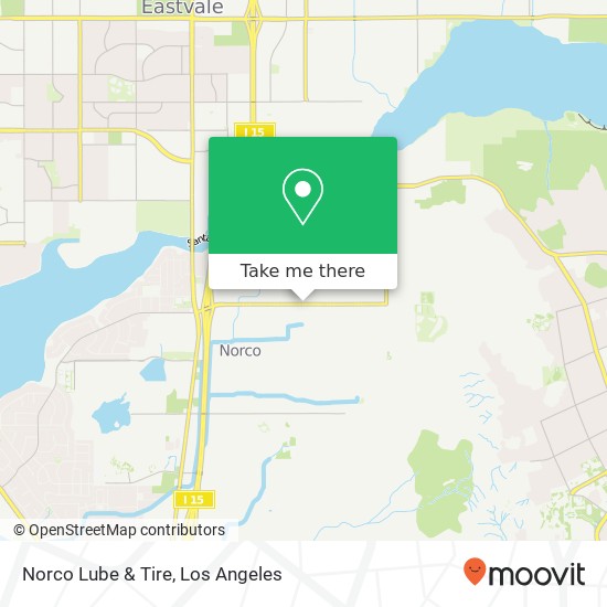 Norco Lube & Tire map