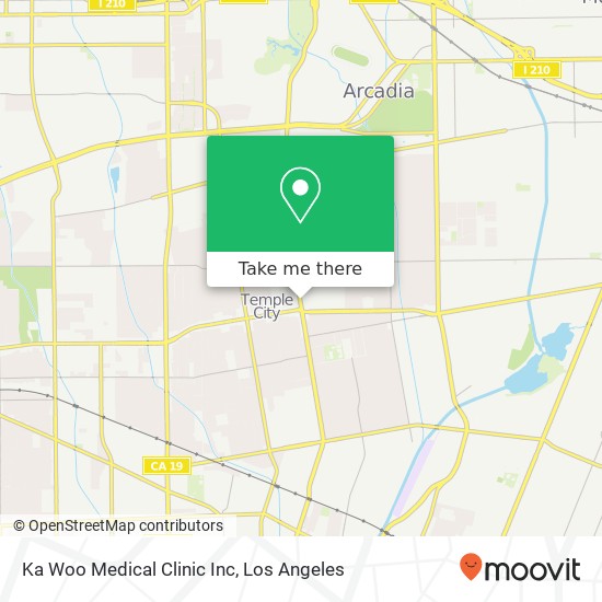 Mapa de Ka Woo Medical Clinic Inc