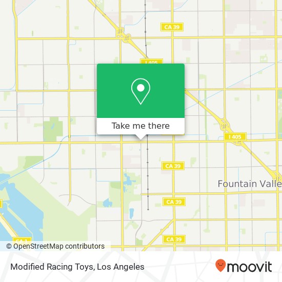 Mapa de Modified Racing Toys