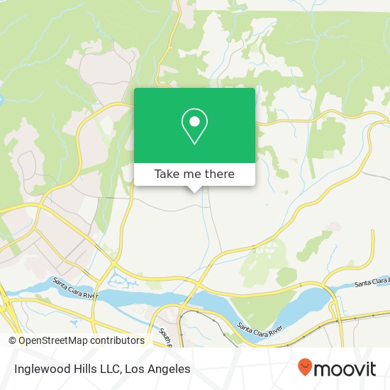 Mapa de Inglewood Hills LLC