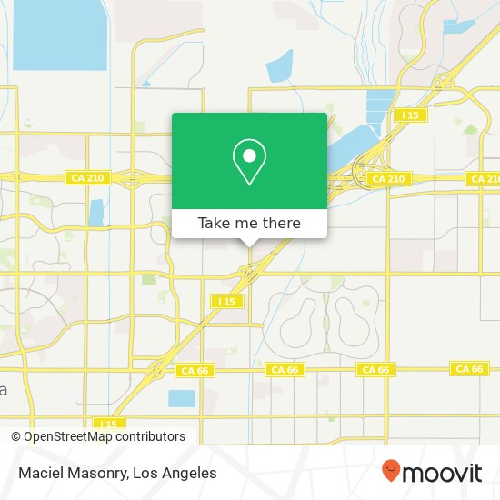 Maciel Masonry map
