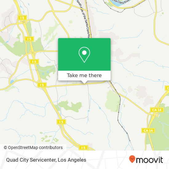 Quad City Servicenter map