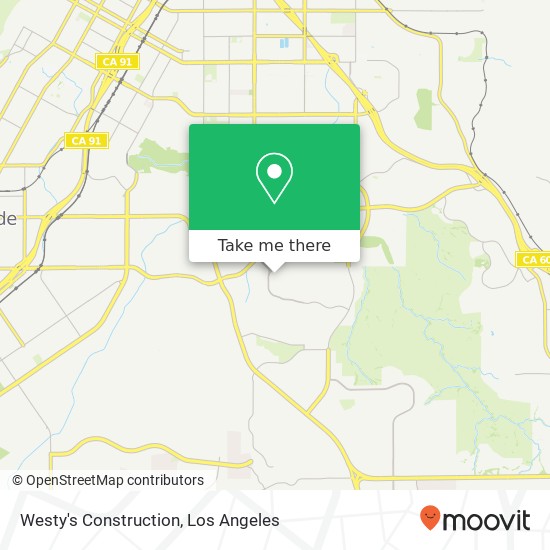 Westy's Construction map