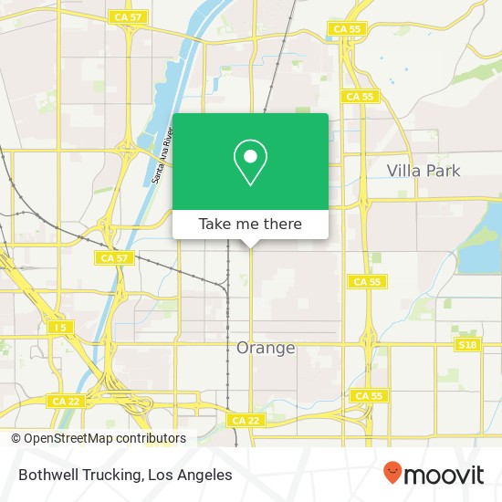 Bothwell Trucking map