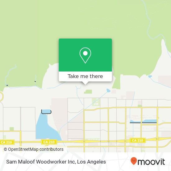 Sam Maloof Woodworker Inc map