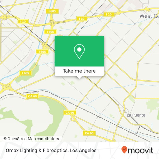 Mapa de Omax Lighting & Fibreoptics