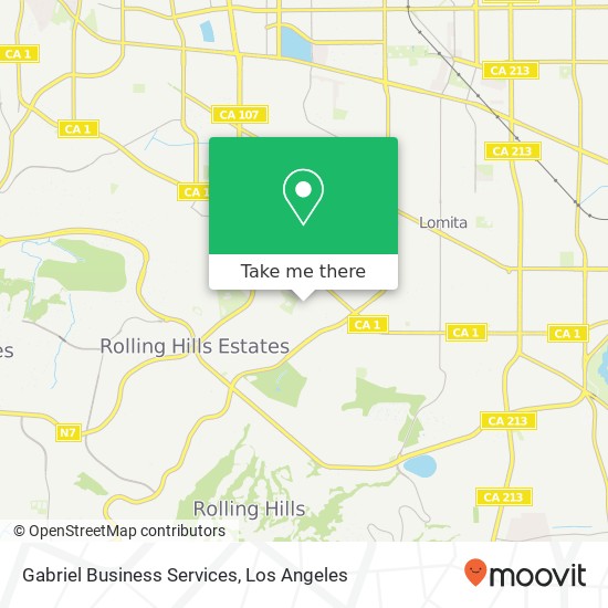 Mapa de Gabriel Business Services