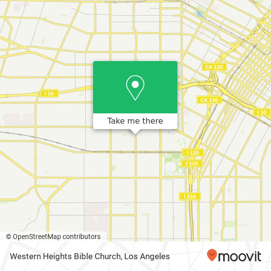 Mapa de Western Heights Bible Church